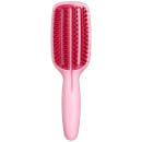 Tangle Teezer Blow-Styling Half Paddle Smoothing Tool - Pink Tangle Teezer Blow-Styling Half Paddle Smoothing Tool - Pink