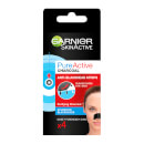 Tiras para o Nariz Anti-pontos Negros com Carvão Ativo Pure da Garnier x 4 Tiras para o Nariz Anti-pontos Negros com Carvão Ativo Pure da Garnier x 4
