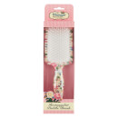 The Vintage Cosmetic Company Floral Rectangular Paddle Hair Brush The Vintage Cosmetic Company Floral Rectangular Paddle Hair Brush