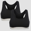 MP Essentials bralette - Zwart (2 stuks) - XS