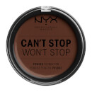 NYX Professional Makeup Can't Stop Won't Stop Powder Foundation Deep Espresso 10.7g NYX Professional Makeup Can't Stop Won't Stop Powder Foundation Deep Espresso 10.7g
