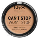 NYX Professional Makeup Can't Stop Won't Stop Powder Foundation Medium Olive 10.7g NYX Professional Makeup Can't Stop Won't Stop Powder Foundation Medium Olive 10.7g