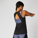 Metallic Vest — Black