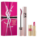 Yves Saint Laurent Mascara and Mini Rouge Volupte Shine Set Yves Saint Laurent Mascara and Mini Rouge Volupte Shine Set