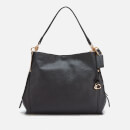 Coach Women's Polished Pebble Leather Dalton 28 Shoulder Bag - Black