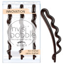 invisibobble Waver Slide-Lock Hair Clip - Pretty Dark (Pack of 3) invisibobble Waver Slide-Lock Hair Clip - Pretty Dark (Pack of 3)
