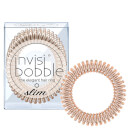 invisibobble Slim Elegant Hair Ties - Bronze (Pack of 3) invisibobble Slim Elegant Hair Ties - Bronze (Pack of 3)