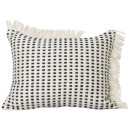 Ferm Living Way Outdoor 70cm x 50cm Cushion - White/Black
