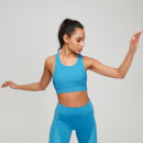 MP Women's Textured Training Sports Bra - Malibu - XS