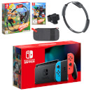 Nintendo Switch (Neon Blue/Neon Red) Ring Fit Adventure Pack