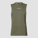 Original Contemporary Drop Armhole Tank Trikó - Katonazöld - M