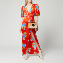 De La Vali Women's Ohio Long Dress - Red Floral
