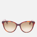 Chloé Women's Cat Eye Acetate Sunglasses - Havana