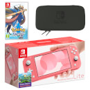 Nintendo Switch Lite (Coral) Pokémon Sword Pack
