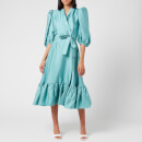 Stine Goya Women's Chinie Wrap Dress - Aqua