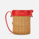 Kate Spade New York Women's Picnic Wicker Cross Body Bag - Natural Multi