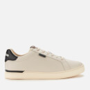 Coach Men's Lowline Leather Cupsole Trainers - Chalk/Black
