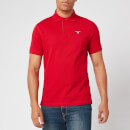 Barbour Men's Tartan Pique Polo Shirt - Salsa
