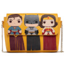 Loungefly DC Comics Pop Fringe Capes Crossbody Bag