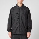 RAINS Men's Ultralight Zip Shirt - Black
