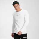 MP Men's Contrast Graphic Long Sleeve Top - White