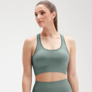 MP Women's Shape Seamless Ultra Sports Bra - Washed Green - XS