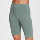 Pantalón corto de ciclismo Tonal Graphic para mujer de MP - Verde lavado - XXS