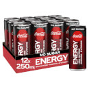 Coca-Cola No Sugar Energy 12 x 250ml