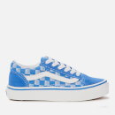 Vans Kids' Racers Edge Old Skool Trainers - Blue/True White