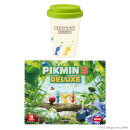 Pikmin 3 Deluxe - Coffee To Go Cup and Microfibre Cloth Set