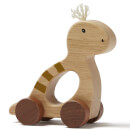 Kids Concept Push Along Dino - Natural