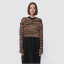 Our Legacy Women's Shrunken Jumper - Green/Red Smudge Fair Isle