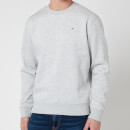 Tommy Jeans Men's Regular Fleece Crewneck Sweatshirt - Light Grey Heather
