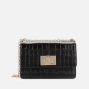 Furla Women's Mini Croco Cross Body 20 Bag - Black