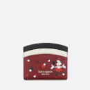 Kate Spade New York Women's Minnie Mouse Card Holder - Red Multi