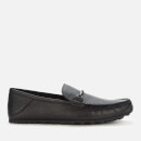 Coach Men's Collapsible Heel Signature Driving Shoes - Charcoal/Black