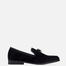 Duke + Dexter Men's Duke Skulled Loafers - Black