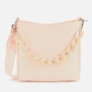 HVISK Women's Amble Glossy Small Shoulder Bag - Light Pink