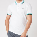 BOSS Athleisure Men's Paddy Pique Polo Shirt - White