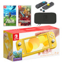 Nintendo Switch Lite (Yellow) The Legend of Zelda Double Pack