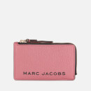 Marc Jacobs Women's Small Top Zip Wallet - Dusty Ruby