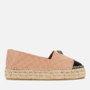 Kurt Geiger London Women's Morella Eagle Leather Espadrilles - Camel