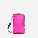 Karl Lagerfeld Women's K/Ikonik Nylon Pouch - Metallic Pink