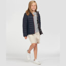 Barbour Girls' Saltburn Quilted Coat - Navy