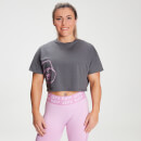 MP X Zack George Women's Washed Crop T-Shirt - Carbon - XXS