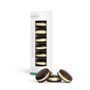 Dark Mint Macarons