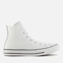 Converse Women's Chuck Taylor All Star Mono Metal Hi-Top Trainers - White/Pure Silver
