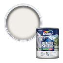 Dulux Weathershield Exterior Quick Dry Gloss Paint - Pure Brilliant White - 750ml