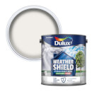 Dulux Weathershield Exterior Quick Dry Gloss Paint - Pure Brilliant White - 2.5L