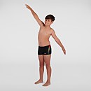 Boxer de bain Garçon Plastisol Placement Noir